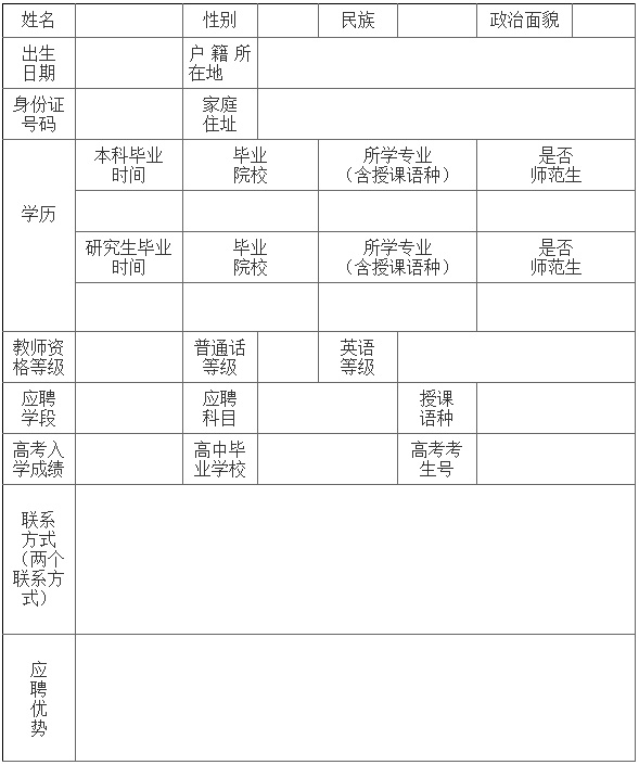 2024鄂爾多斯市鄂托克前旗校園招聘教師33人簡(jiǎn)章